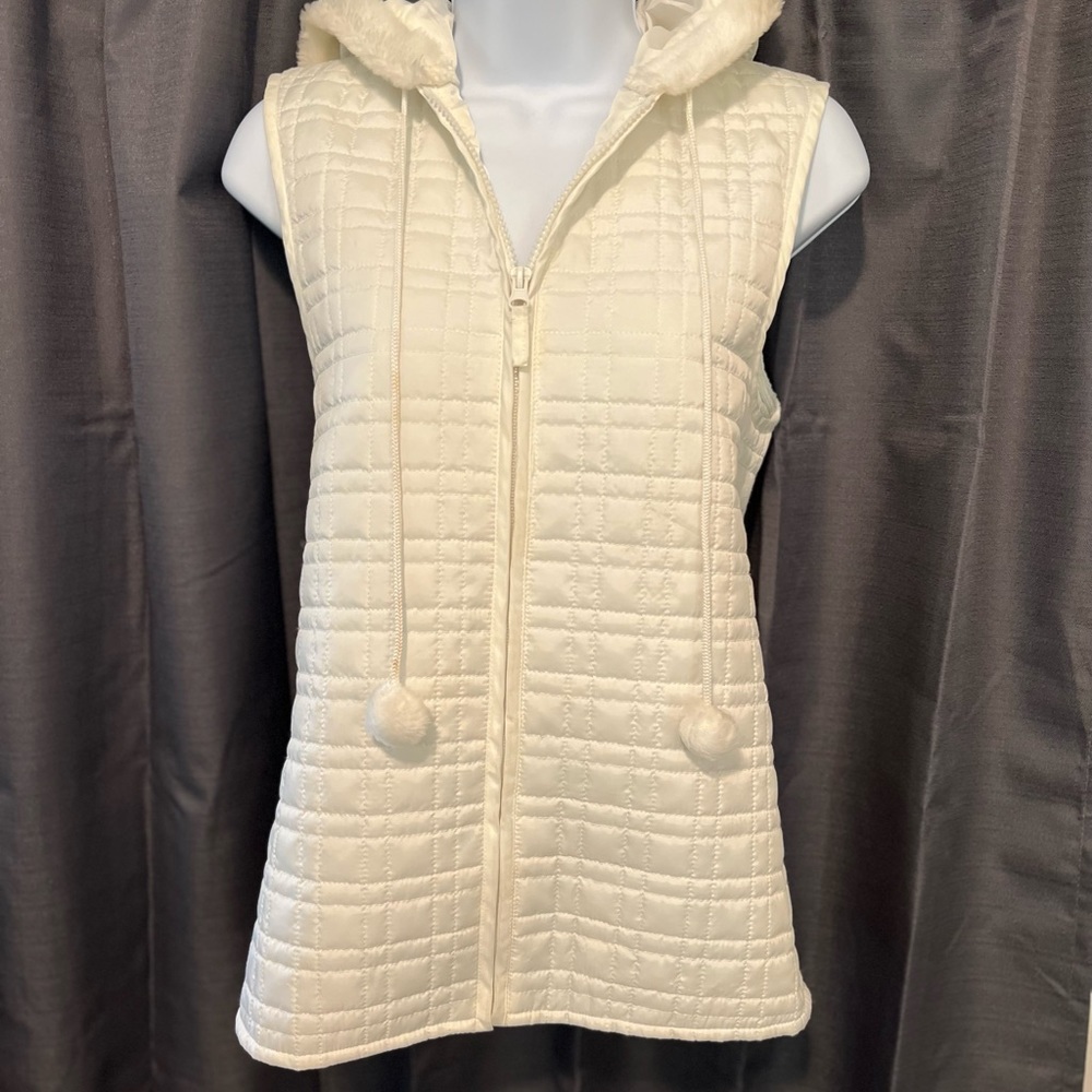 Cream “For Cynthia” Vest
